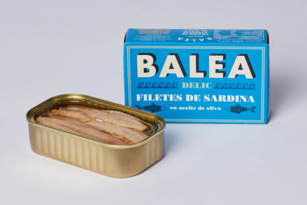 Filete de Sardina en aceite de oliva Balea DELIC. 115 g.